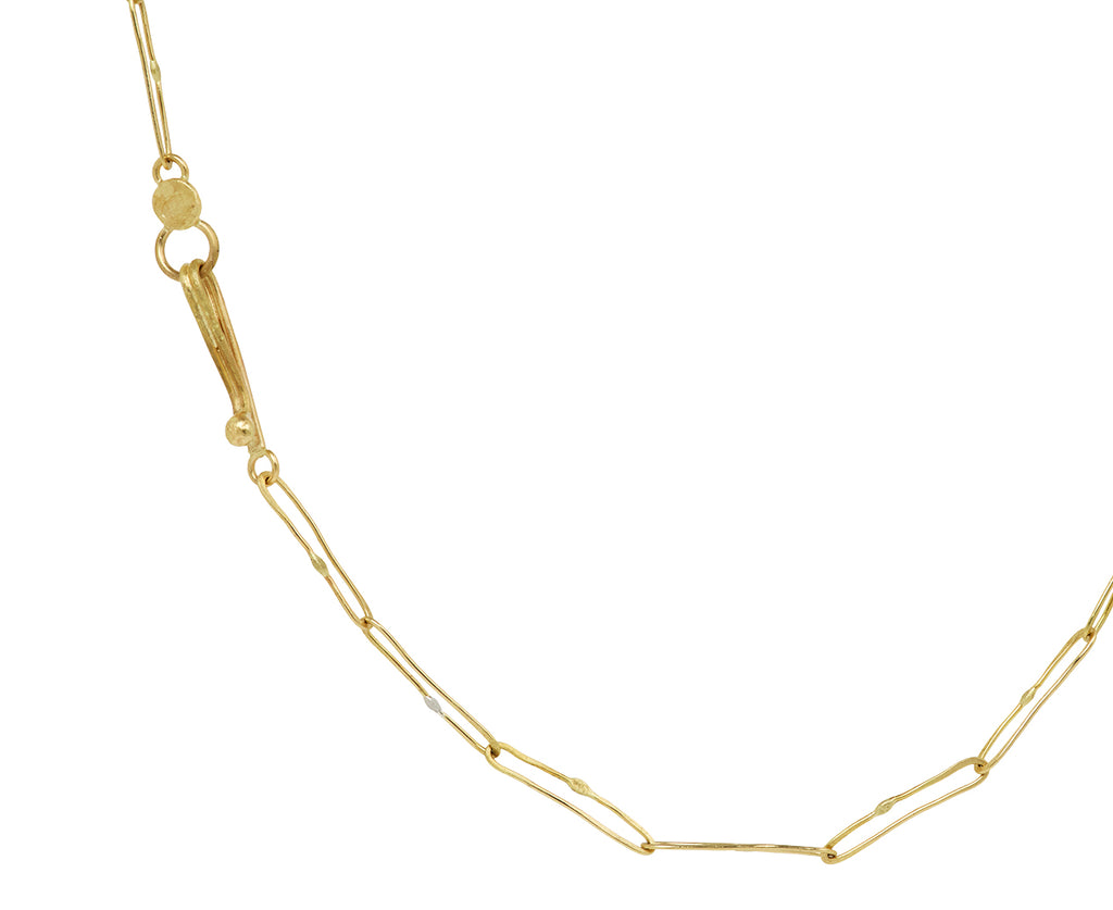 Bright Rectangular Colombian Emerald Echo Necklace