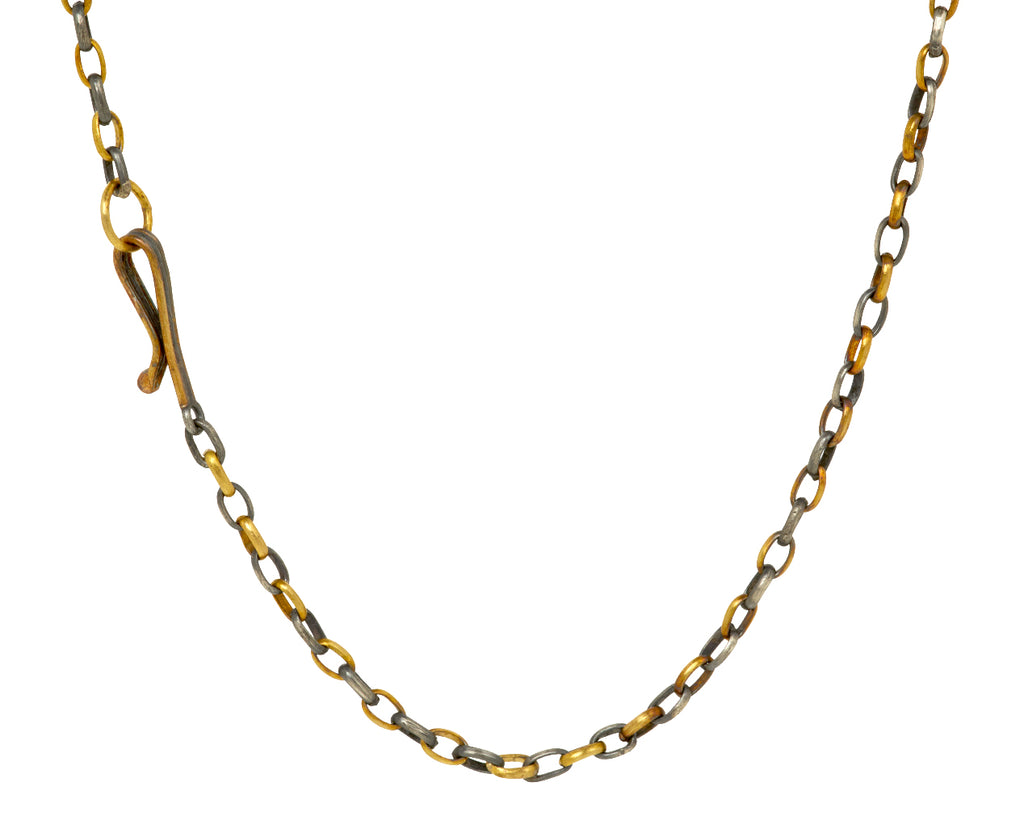 Silver and Lovely Colombian Emerald Pendant Necklace