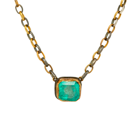 Colombian Emerald Earth Echo Necklace - TWISTonline 