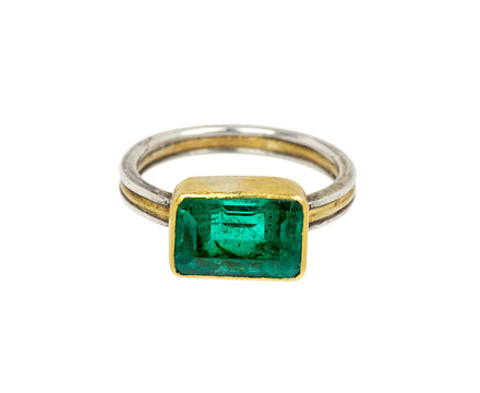 Gorgeous Colombian Emerald Ring