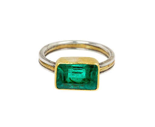Gorgeous Colombian Emerald Ring