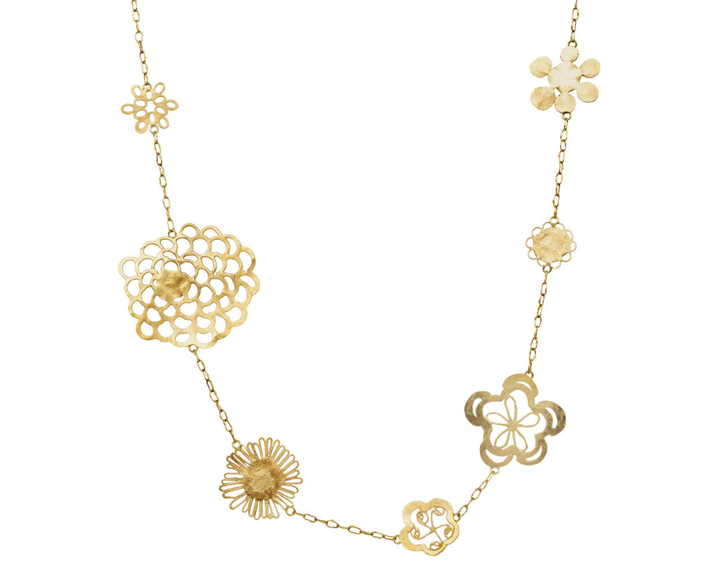 Opera Length Flowery Erewhon Necklace