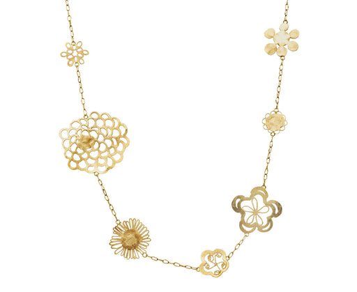 Opera Length Flowery Erewhon Necklace