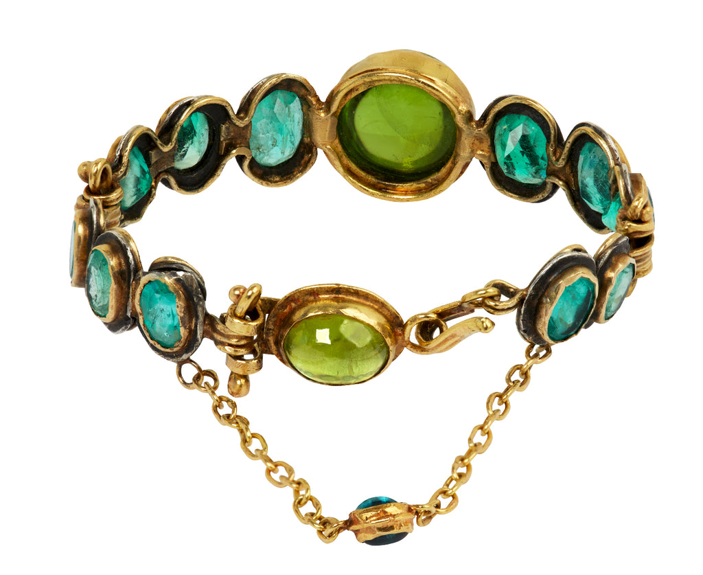 Peridot and Emerald Amazon Bracelet - TWISTonline 