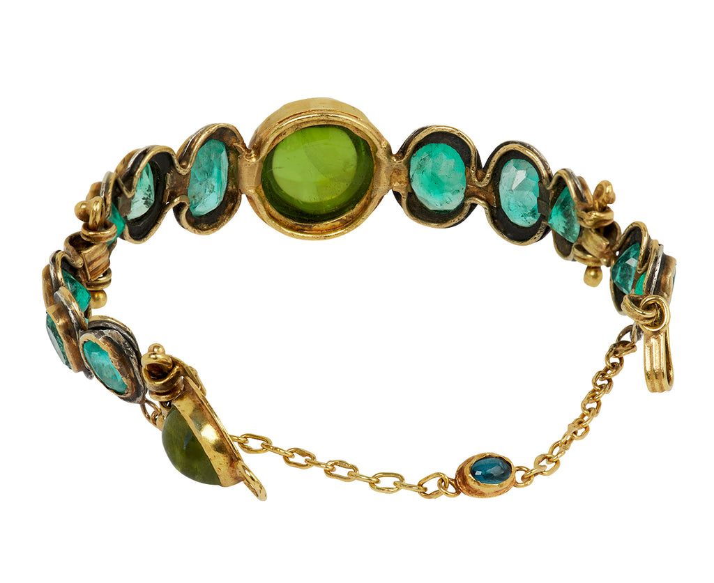 Peridot and Emerald Amazon Bracelet - TWISTonline 