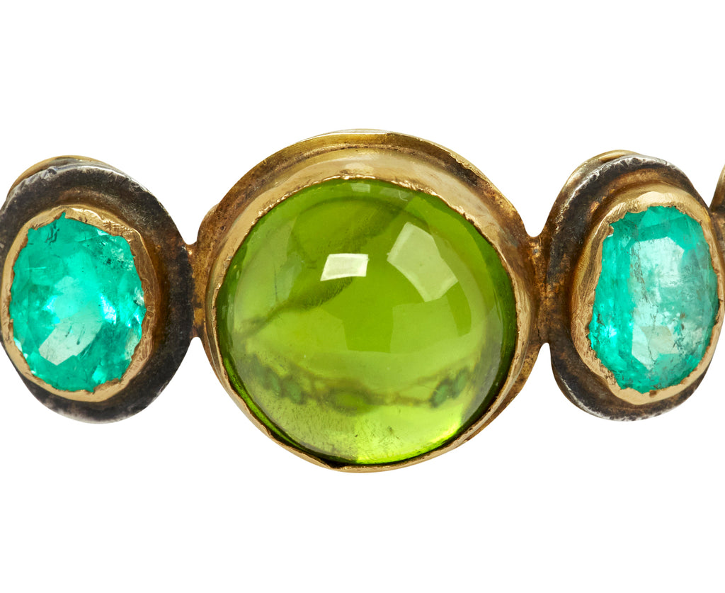 Peridot and Emerald Amazon Bracelet - TWISTonline 