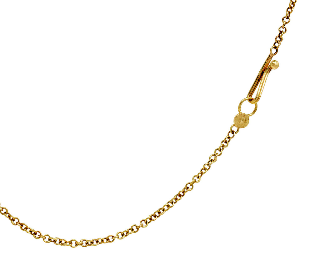 Five Herkimer Diamond Chain Necklace
