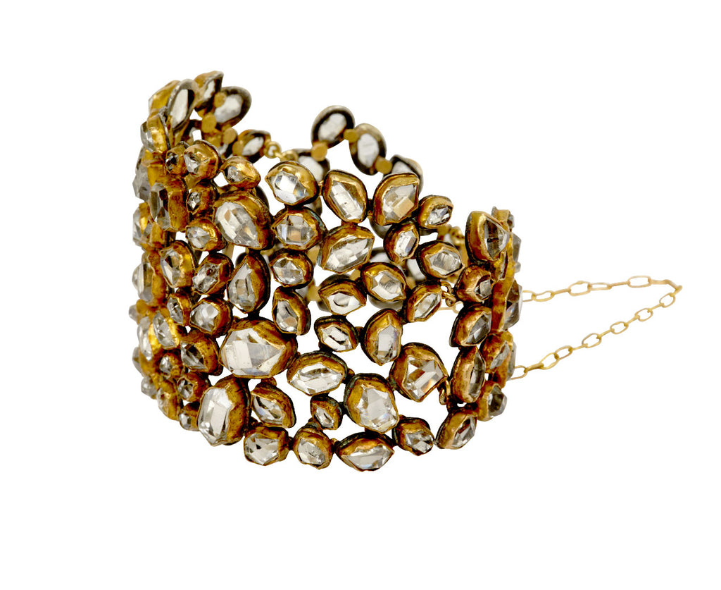 Herkimer Diamond Cuff Bracelet
