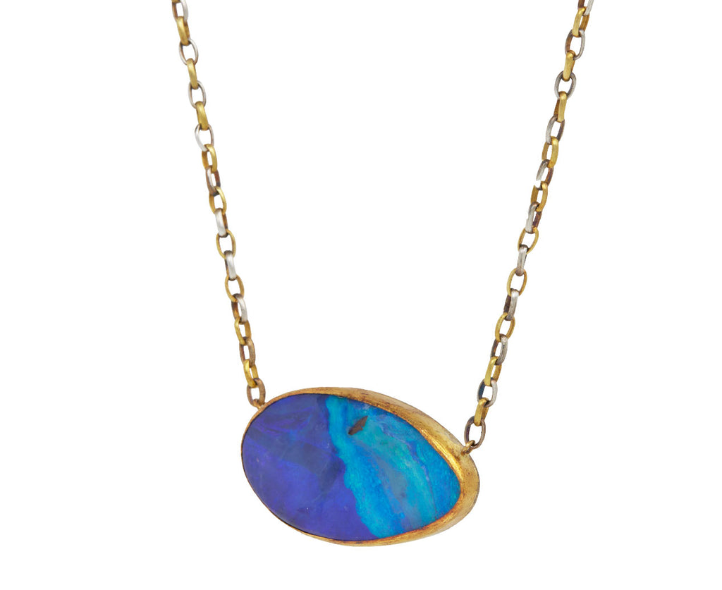 Intense Opal Echo Necklace
