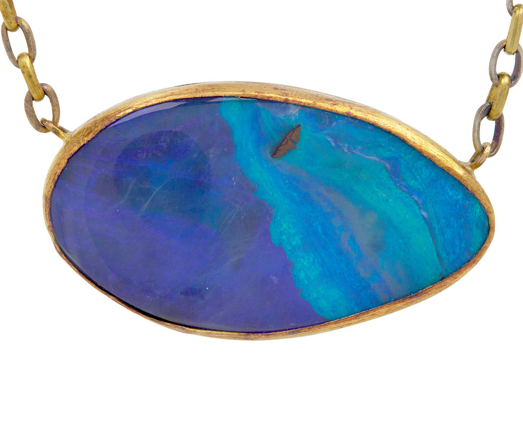 Intense Opal Echo Necklace