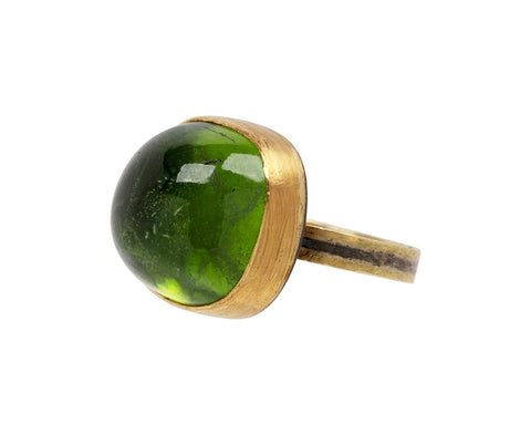Giant Peridot Cocktail Ring
