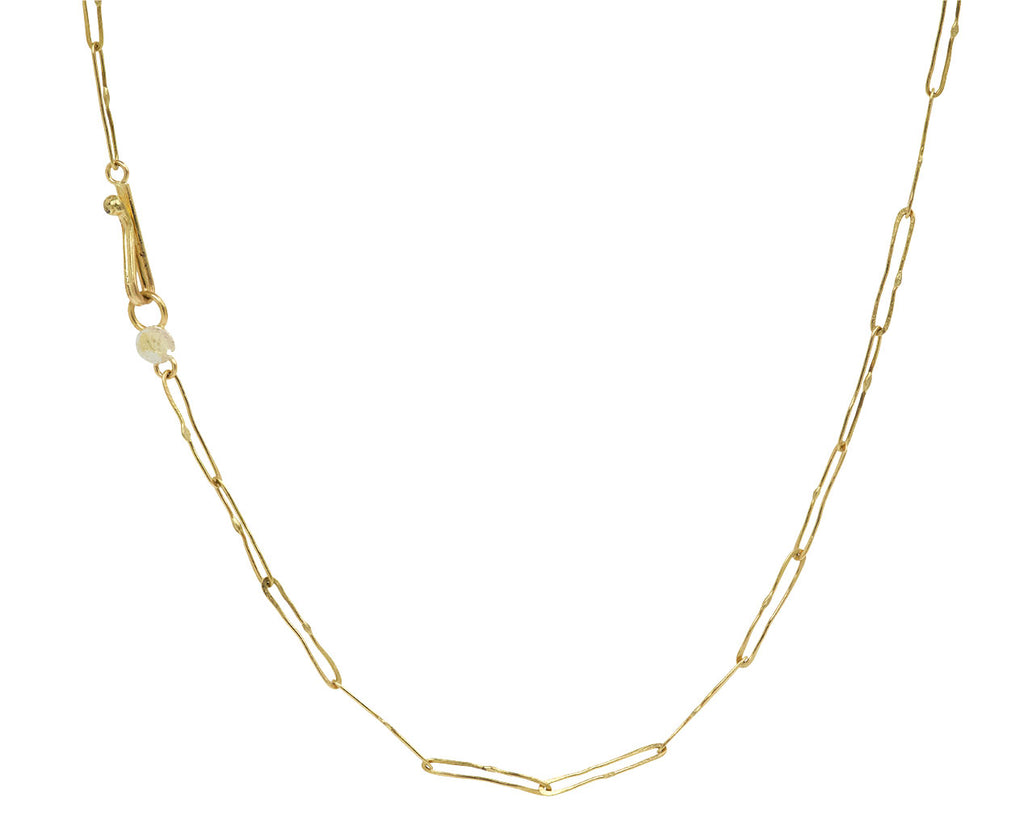 Lovely Oval Pink Tourmaline Echo Necklace
