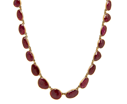 Ruby Slice Riviére Necklace - TWISTonline 