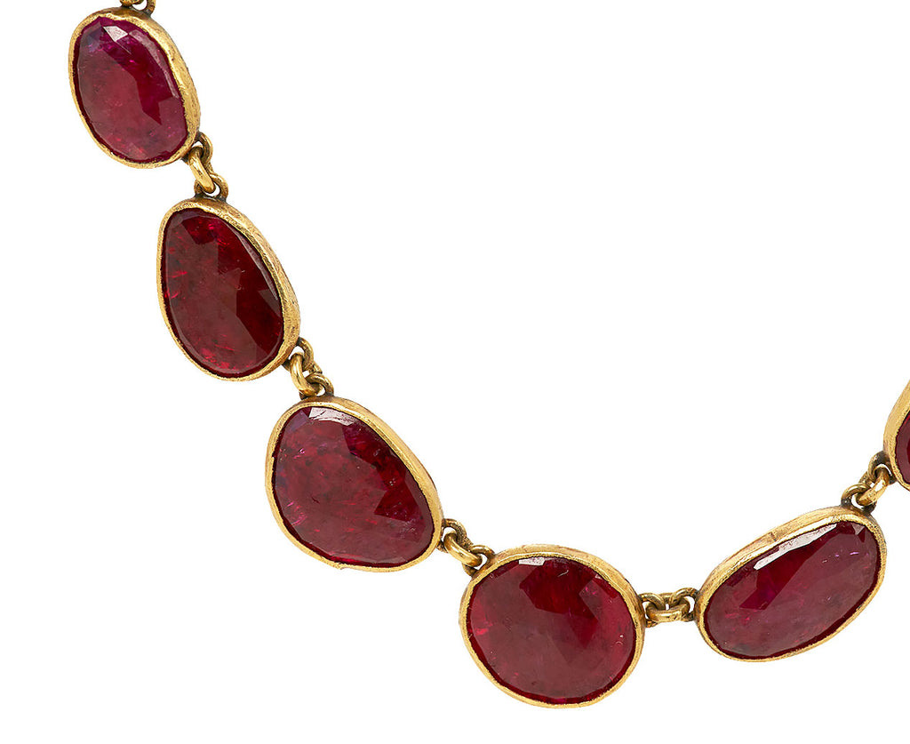 Ruby Slice Riviére Necklace