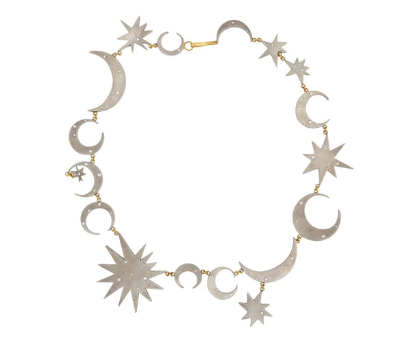 ★期間限定出品　現行品★STAR JEWELRY MOON & SUN Judy Geib Sun and Moon Intergalactic Necklace