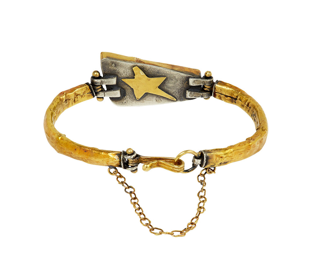Lovely Trapezoidal Flashy Opal Bracelet