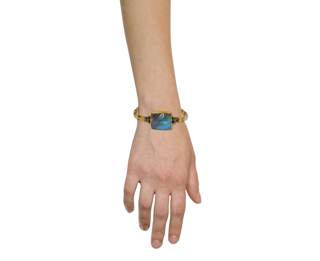Lovely Australian Boulder Opal Bracelet