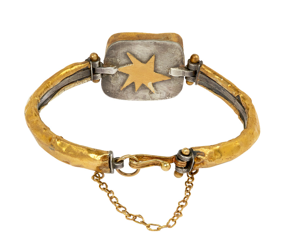 Squarish Pretty Boulder Opal Bracelet - TWISTonline 