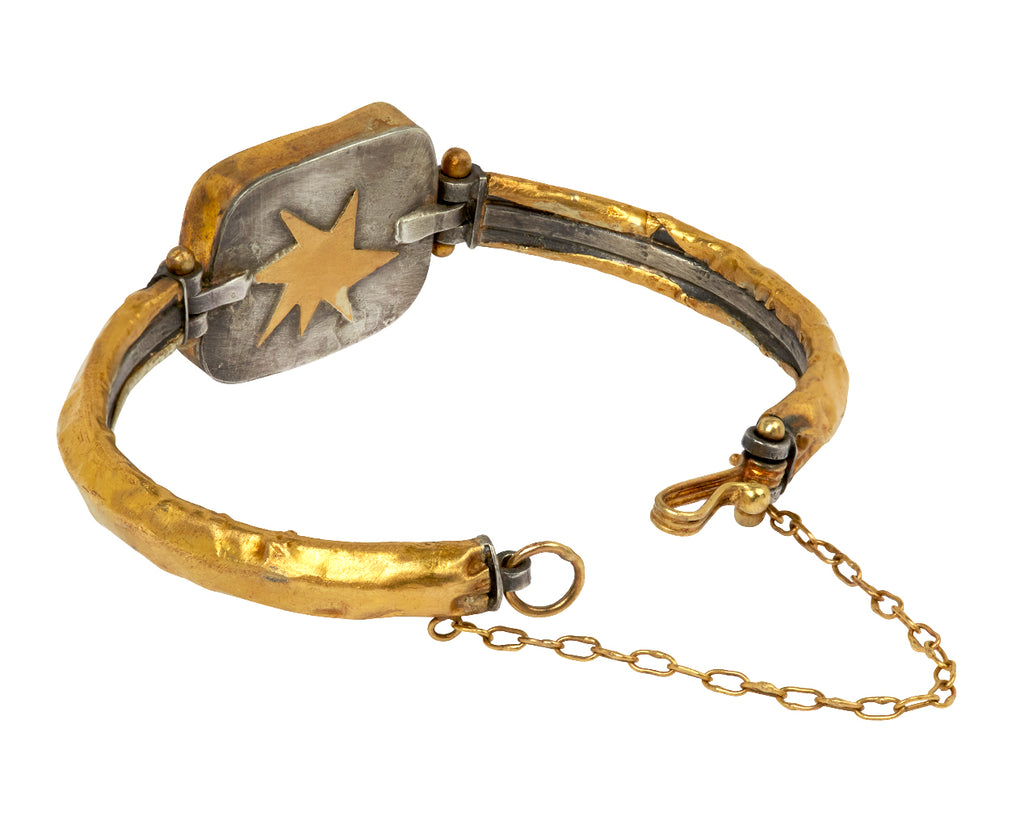 Squarish Pretty Boulder Opal Bracelet - TWISTonline 