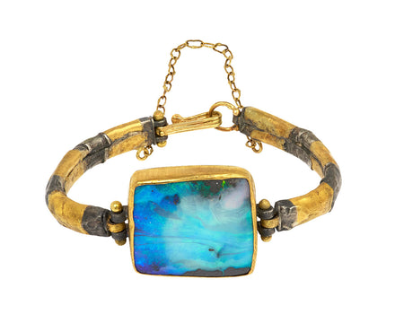 Flashy Boulder Opal Bracelet