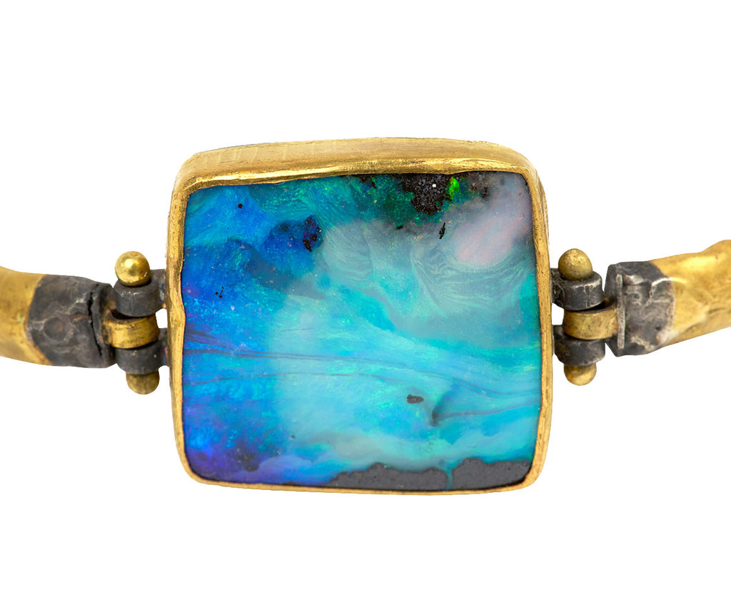 Flashy Boulder Opal Bracelet