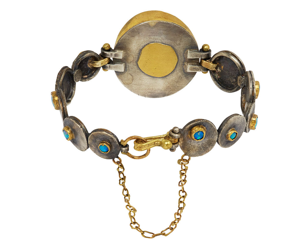 Flashy Australian and Silver Squash Bracelet
