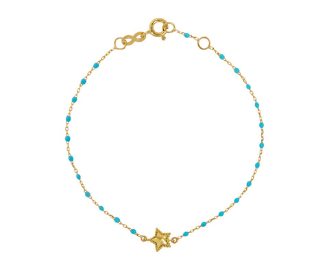 Gigi Clozeau Turquoise Resin Mini Star Bracelet