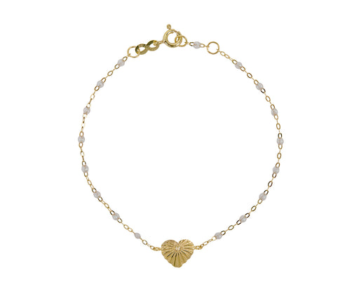 Gigi Clozeau Classic Miss Gigi Heart Lumiere Opal Resin Bracelet