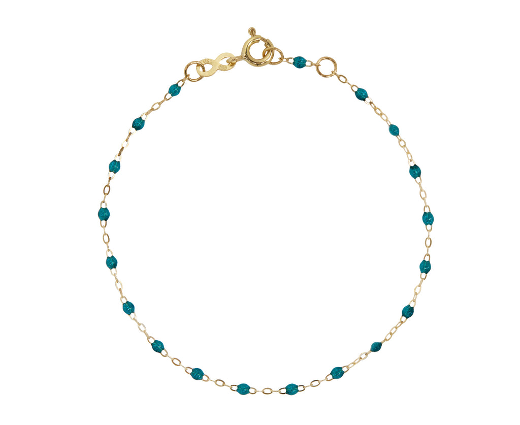 Gigi Clozeau Jungle Green Resin Beaded Bracelet