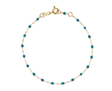 Gigi Clozeau Jungle Green Resin Beaded Bracelet