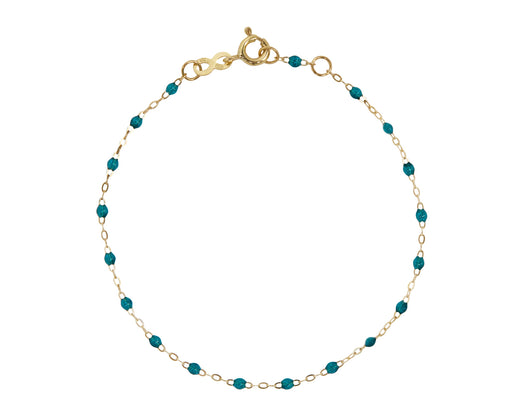 Gigi Clozeau Jungle Green Resin Beaded Bracelet