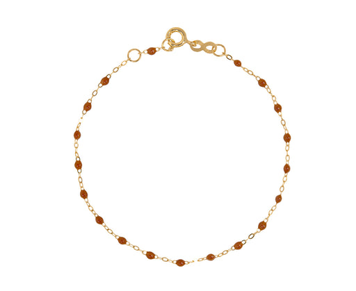 Mocha Resin Beaded Bracelet