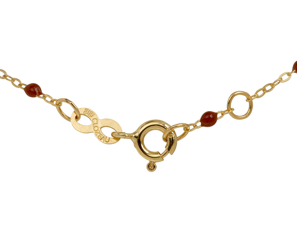 Mocha Resin Beaded Bracelet