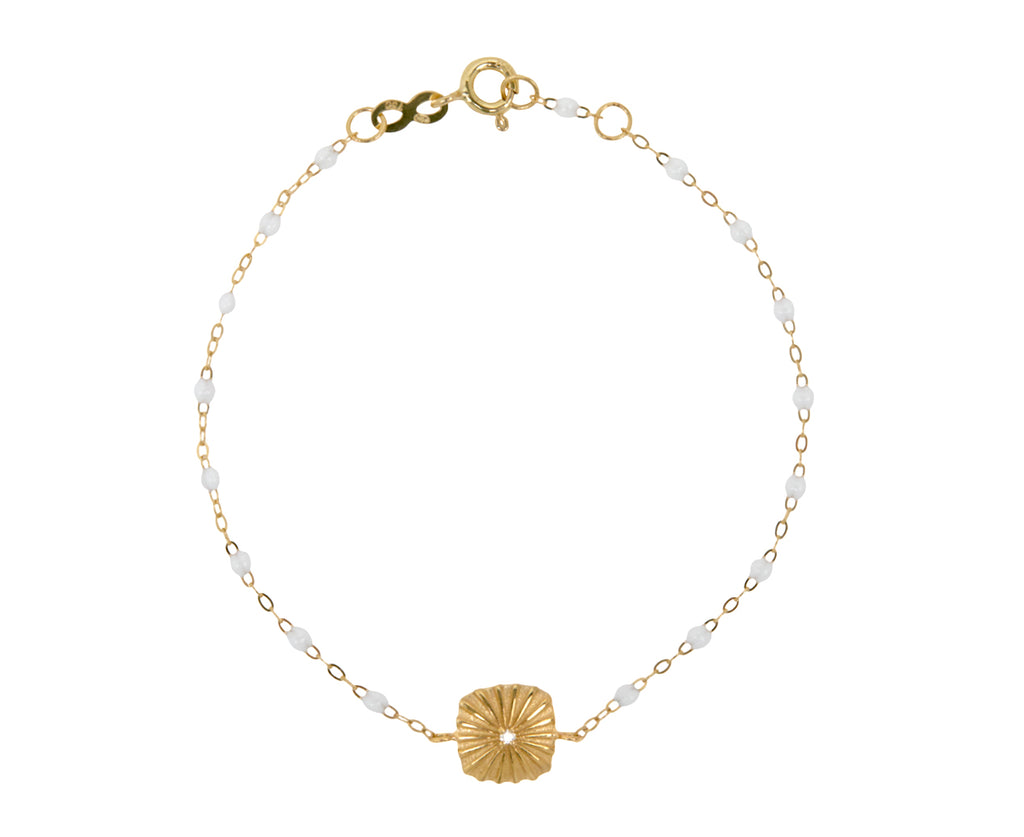 Gigi Clozeau Classic Miss Gigi Lumiere White Resin Bracelet