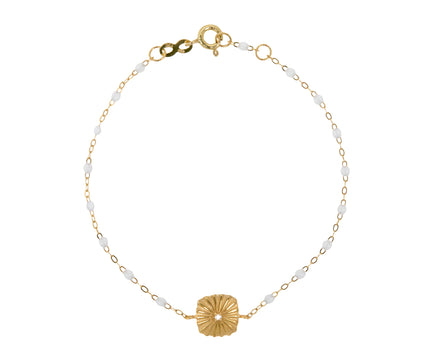 Gigi Clozeau Classic Miss Gigi Lumiere White Resin Bracelet