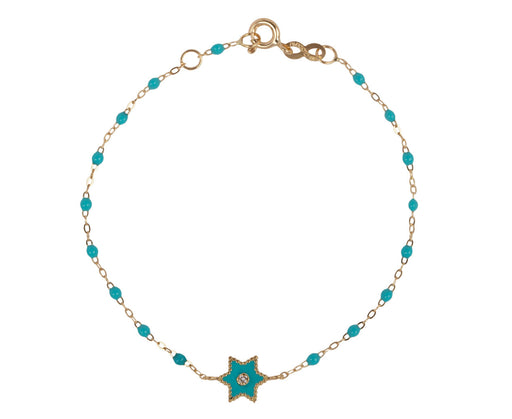 Gigi Clozeau Turquoise Enamel Etoile Bracelet