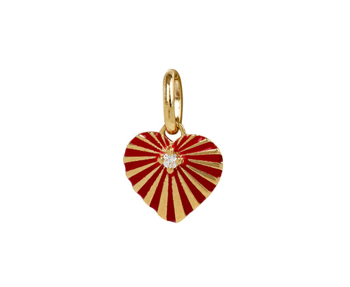 Gigi Clozeau Classic Poppy Heart Lumiere Pendant