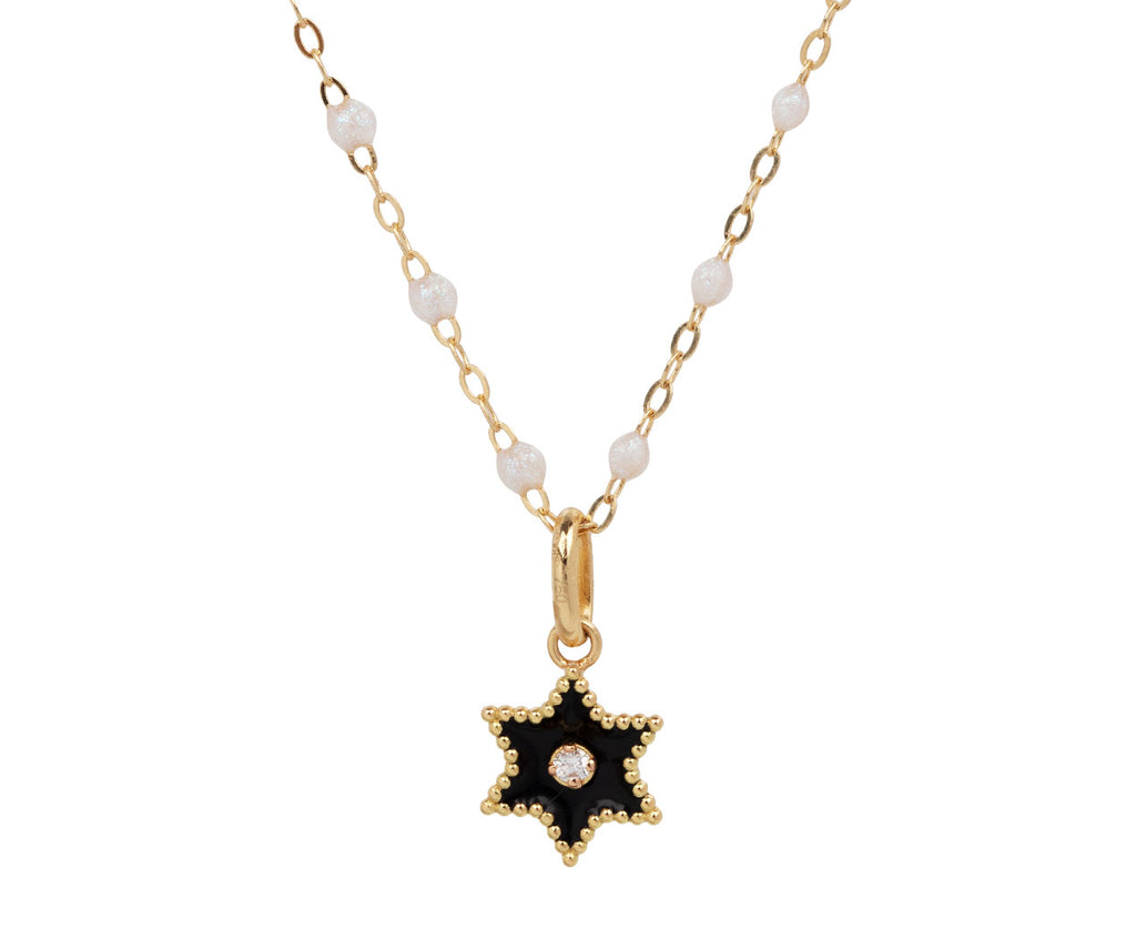 Gigi Clozeau Black Mini Gigi Etoile Pendant ONLY - Closeup
