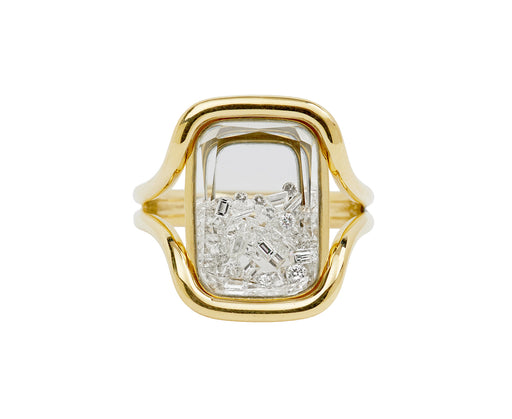 Moritz Glik Diamond Kaleidoscope Shaker Ring