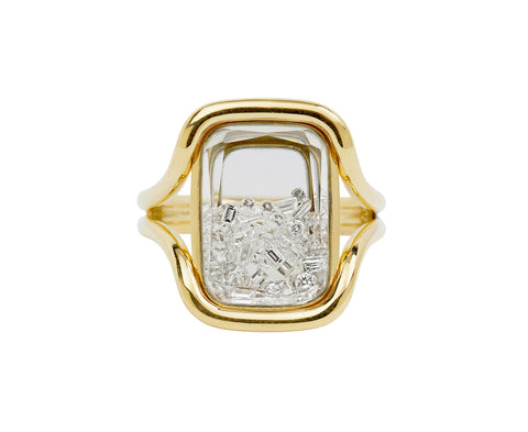 Moritz Glik Diamond Kaleidoscope Shaker Ring