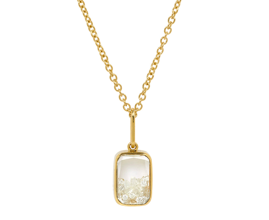 Small Diamond Kaleidoscope Shaker Necklace