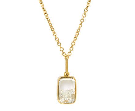 Small Diamond Kaleidoscope Shaker Necklace