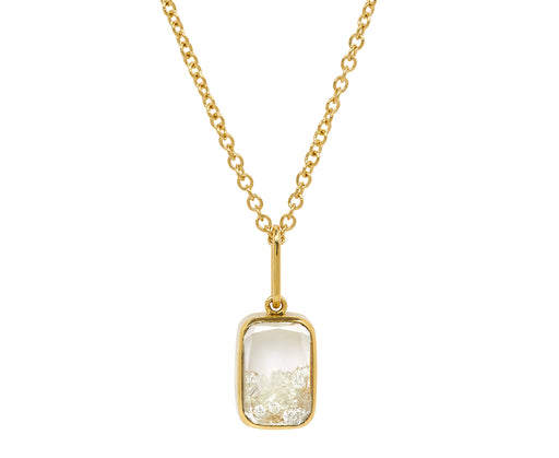 Small Diamond Kaleidoscope Shaker Necklace