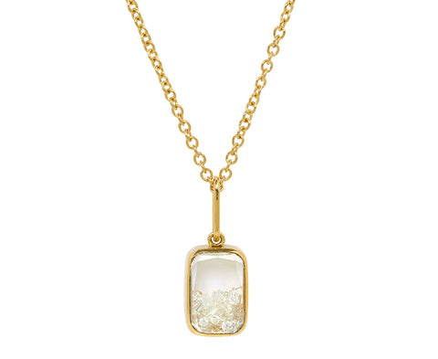 Small Diamond Kaleidoscope Shaker Necklace