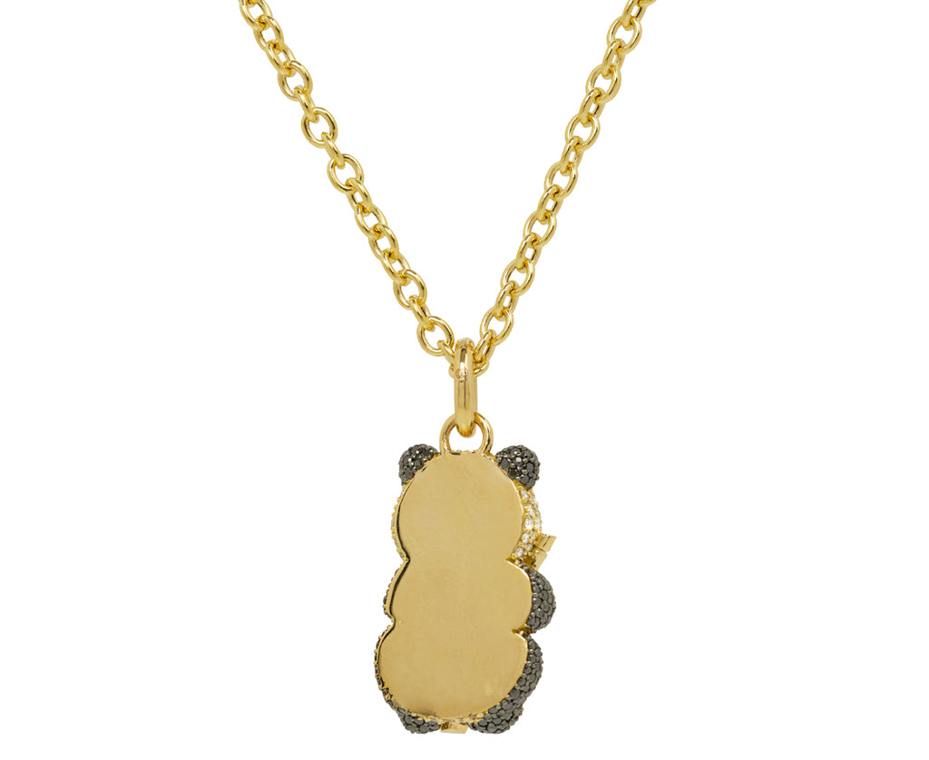 Diamond Panda Pendant Necklace