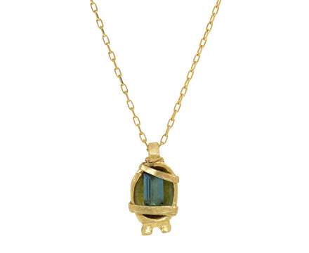 Fraser Hamilton Topaz Lagoon Necklace Pendant Necklace