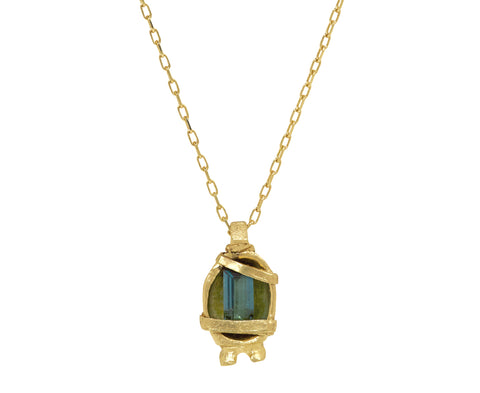 Fraser Hamilton Topaz Lagoon Necklace Pendant Necklace