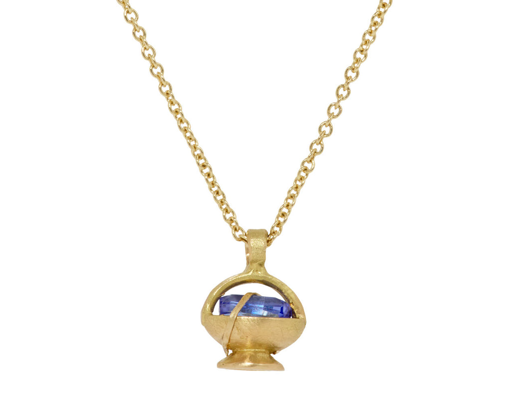 Fraser Hamilton Tanzanite Azure Pendant Necklace - Back View