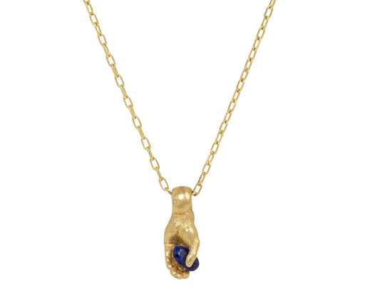 Fraser Hamilton Sapphire Blue Zing Pendant Necklace