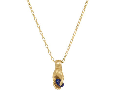 Fraser Hamilton Sapphire Blue Zing Pendant Necklace